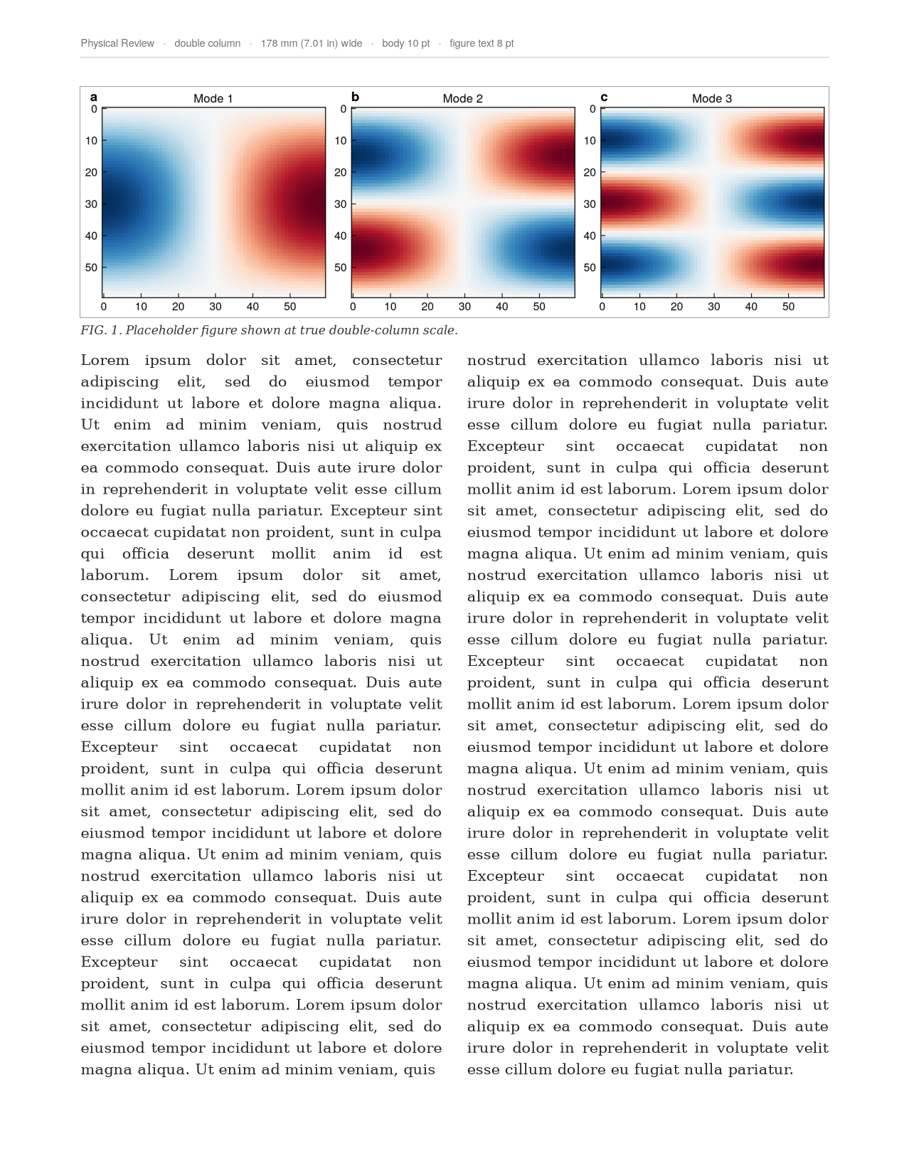 Double column in page
