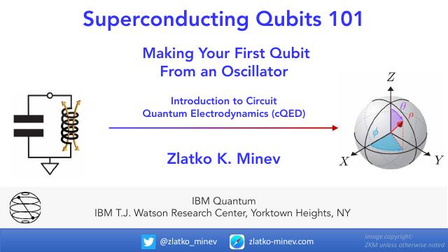 First page of Superconducting Qubits 101: cQED Quantum Hardware