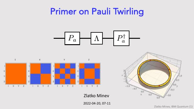 First page of Primer on Pauli Twirling, Part III