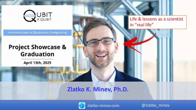 First page of Life & Lessons as a Scientist in “Real Life” (career talk)